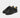 High End Leather Sneakers Venice Oversized Black