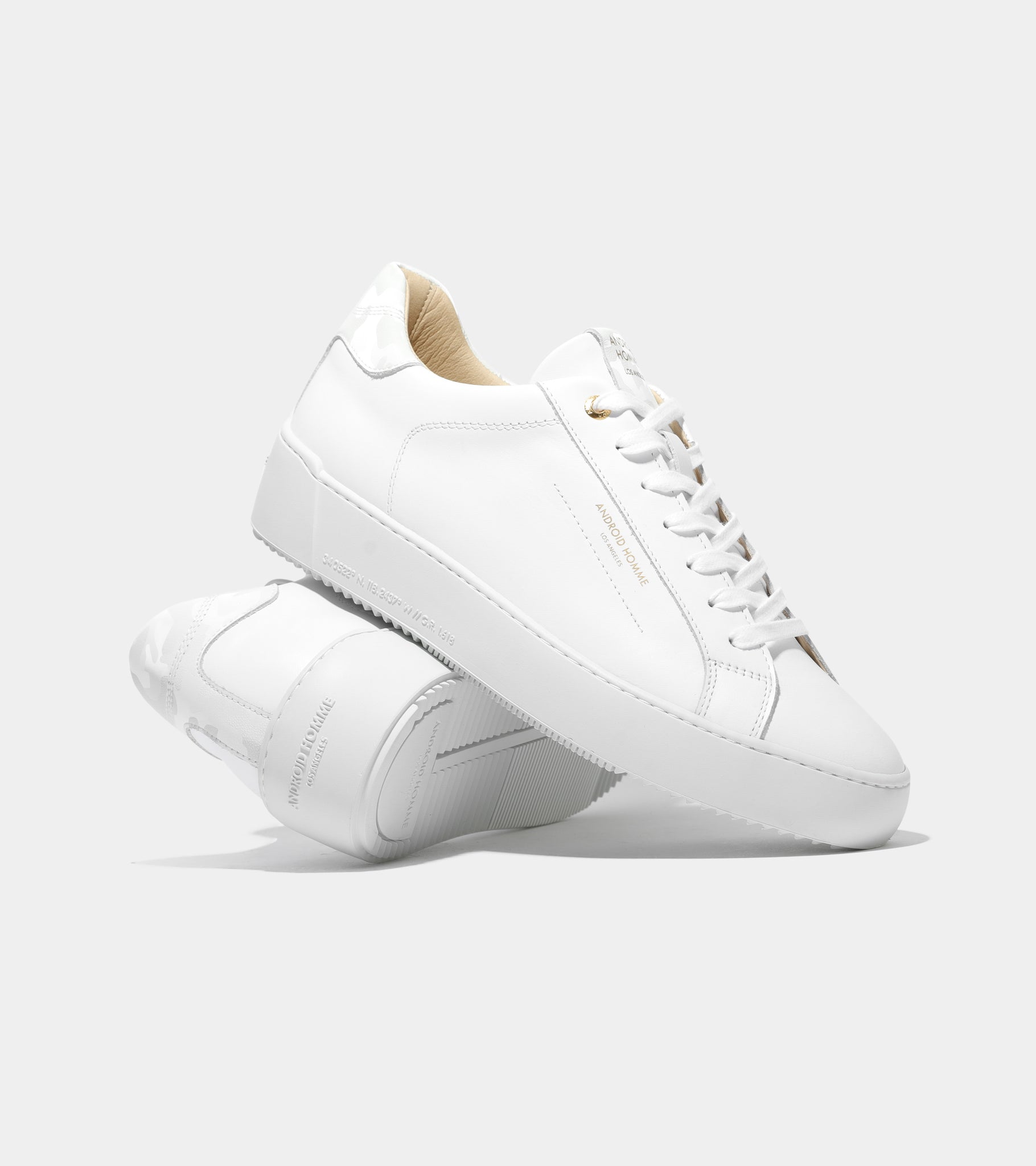 Zuma | White Leather Camo AHP231-23