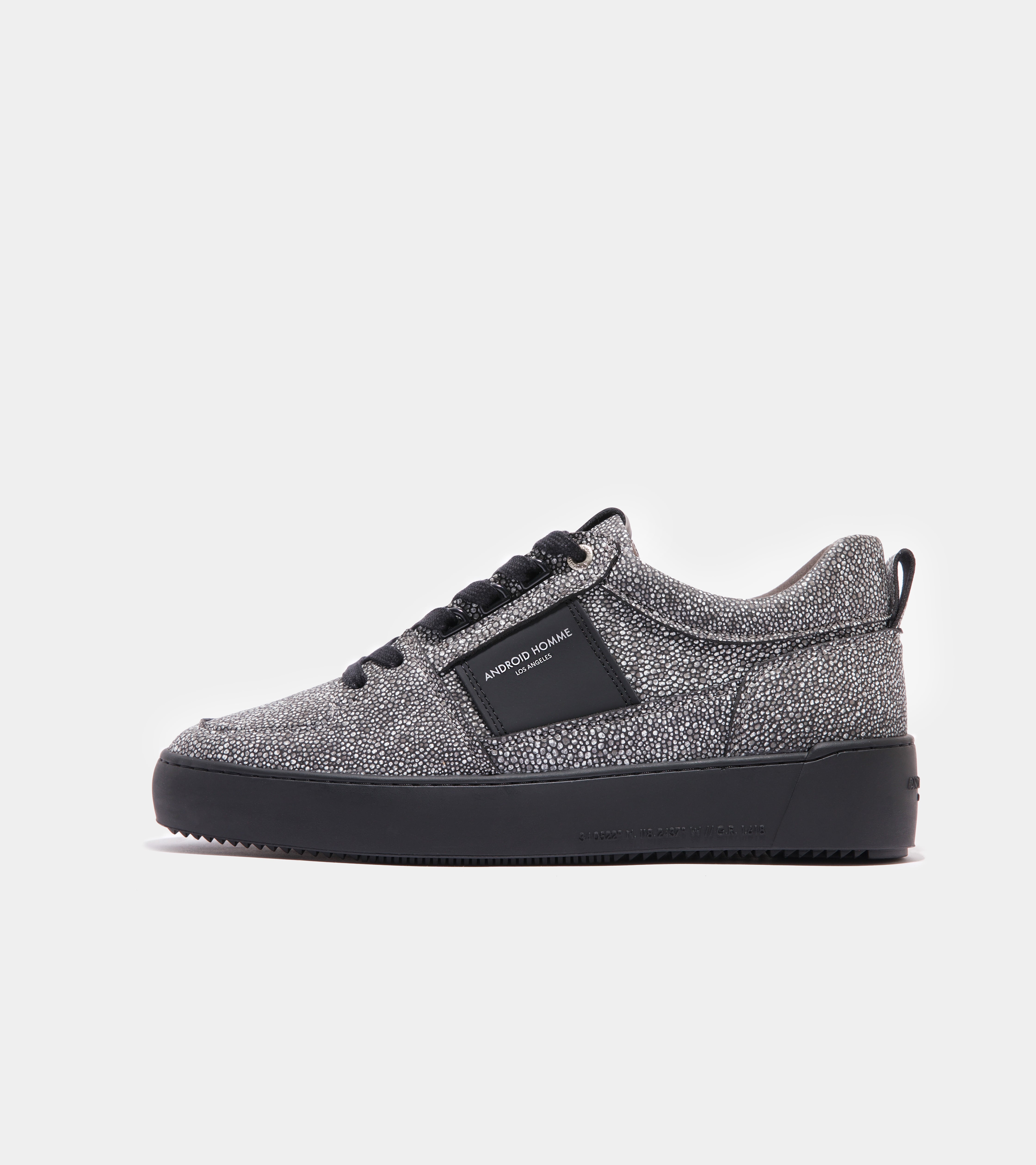 Point Dume Low | Black Reflective Caviar AHP241-06
