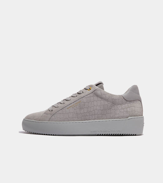 Zuma | Grey Caiman Croc Emboss Suede AHP241-13 – Android 