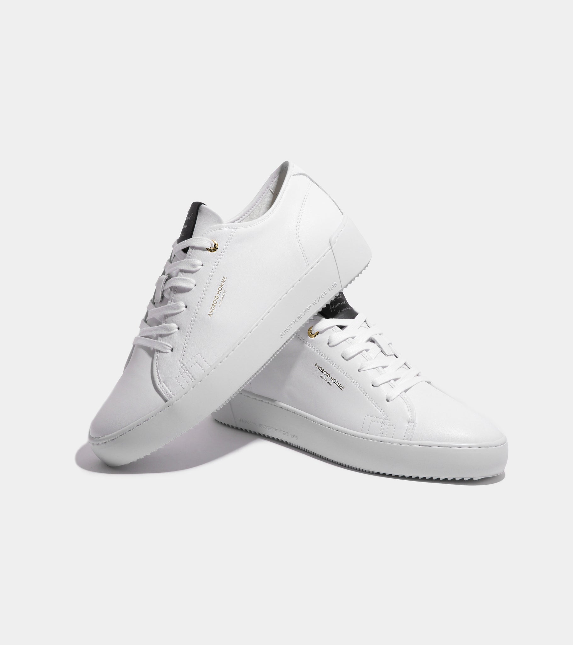 Sorrento | White Leather AHP241-41