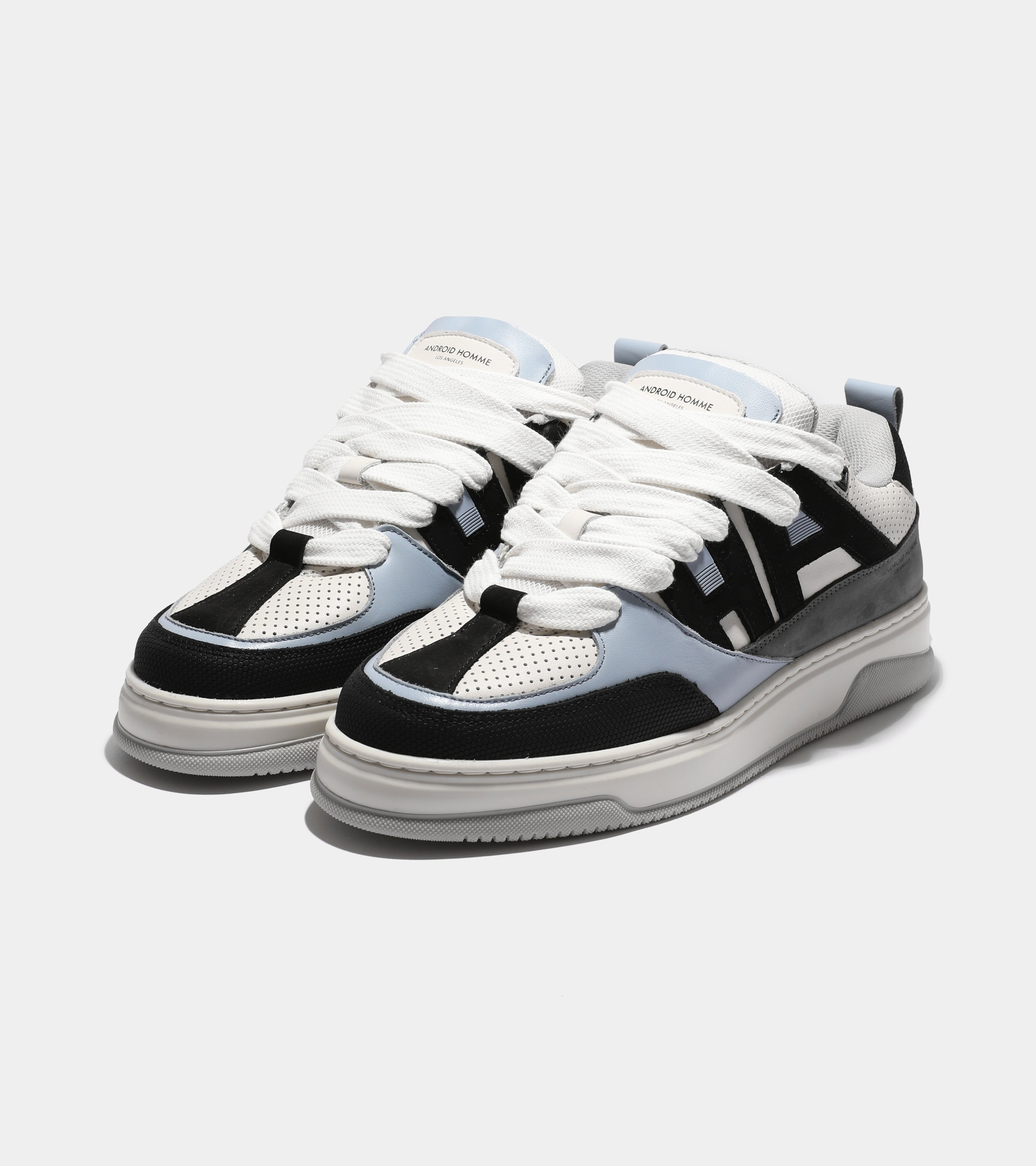 AH Skate | AH Side Panel Skate Shoe Sky/White AHP242-01