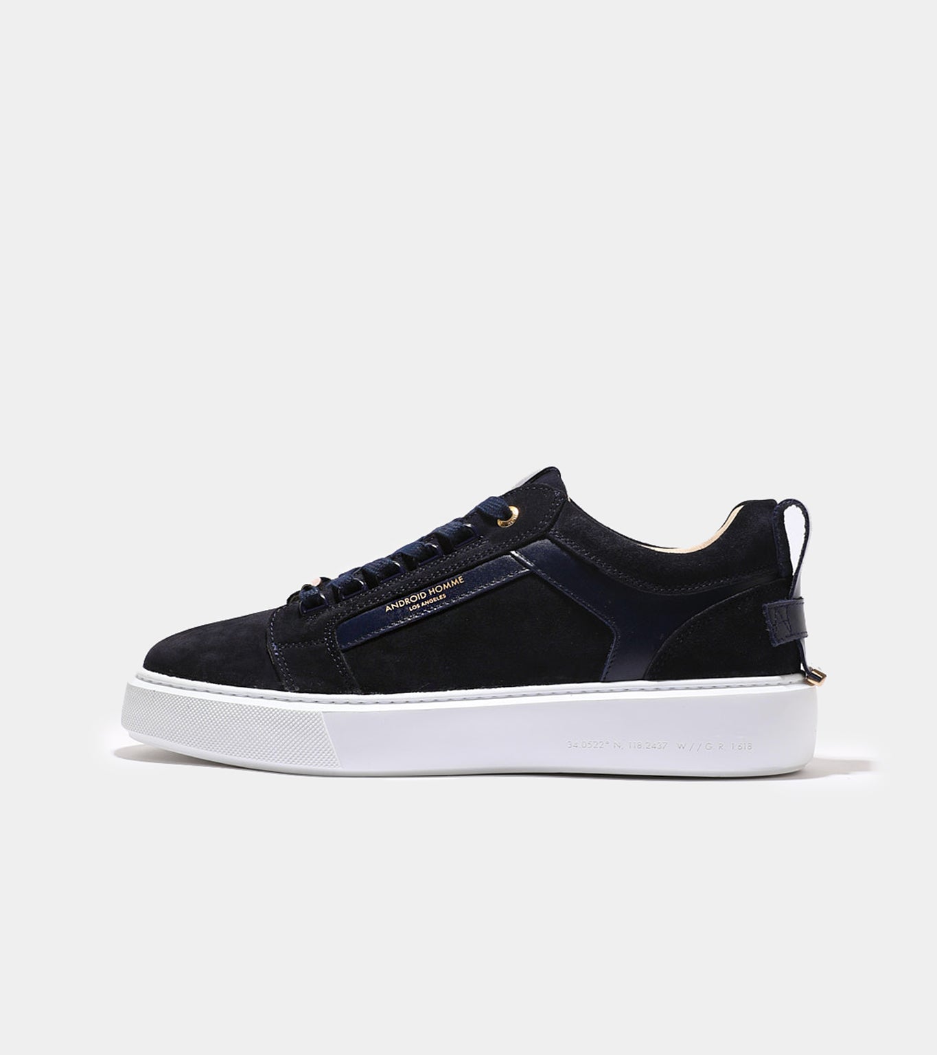 Oversized Venice | Navy Suede  AHP244-07