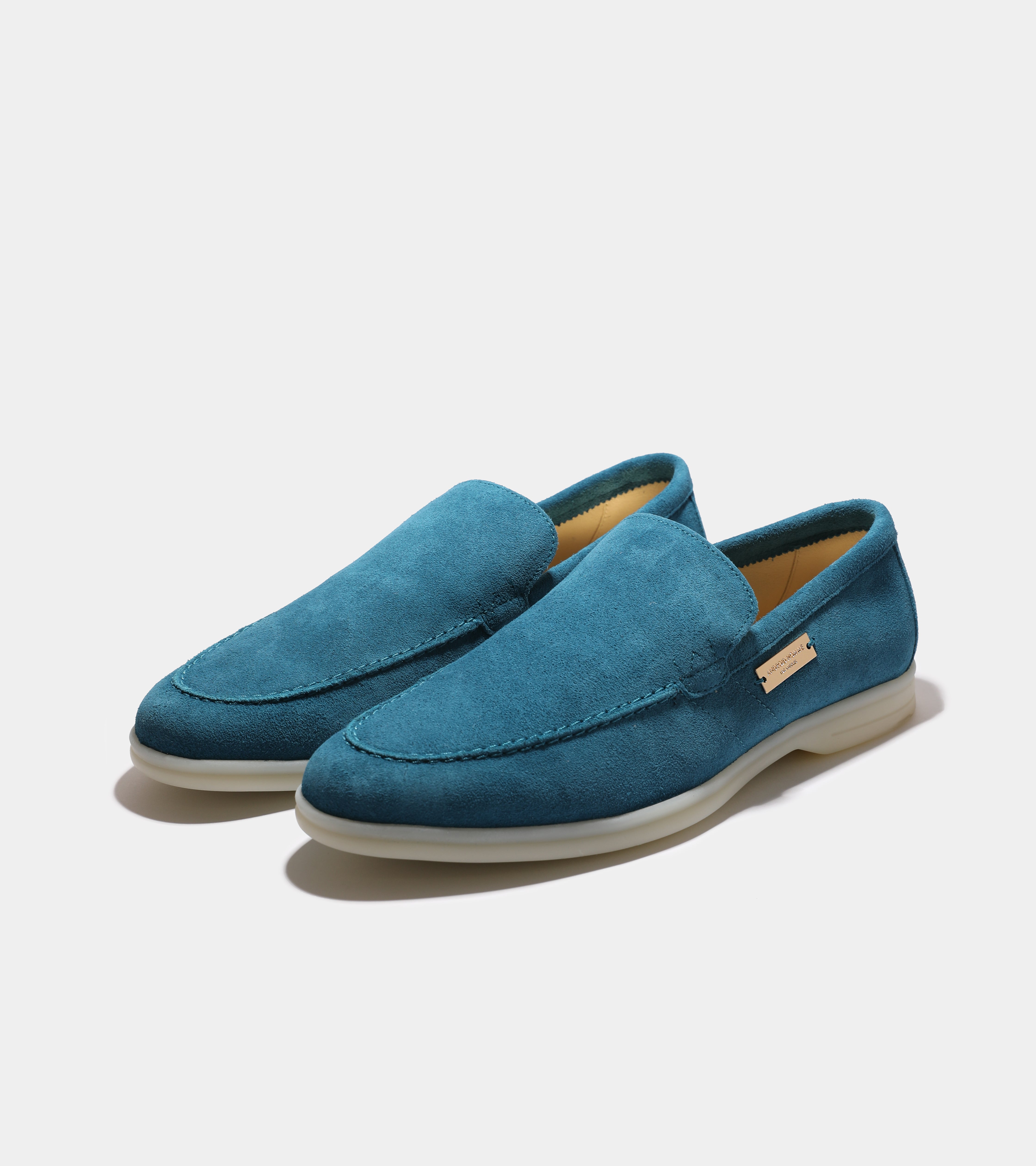 Comporta Loafer | Teal  Suede AHP244-42