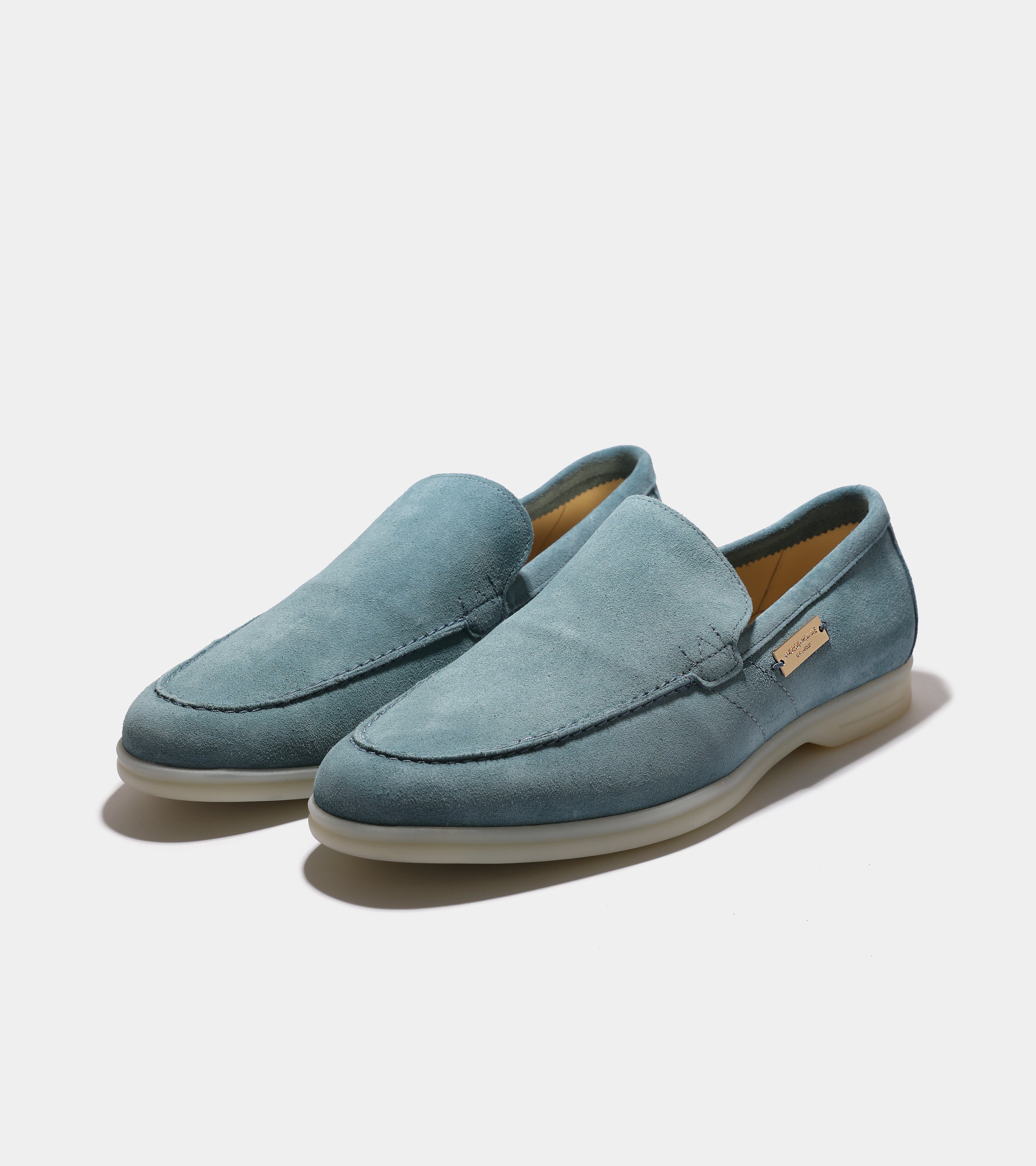 Comporta Loafer | Dusty Blue  Suede AHP244-43