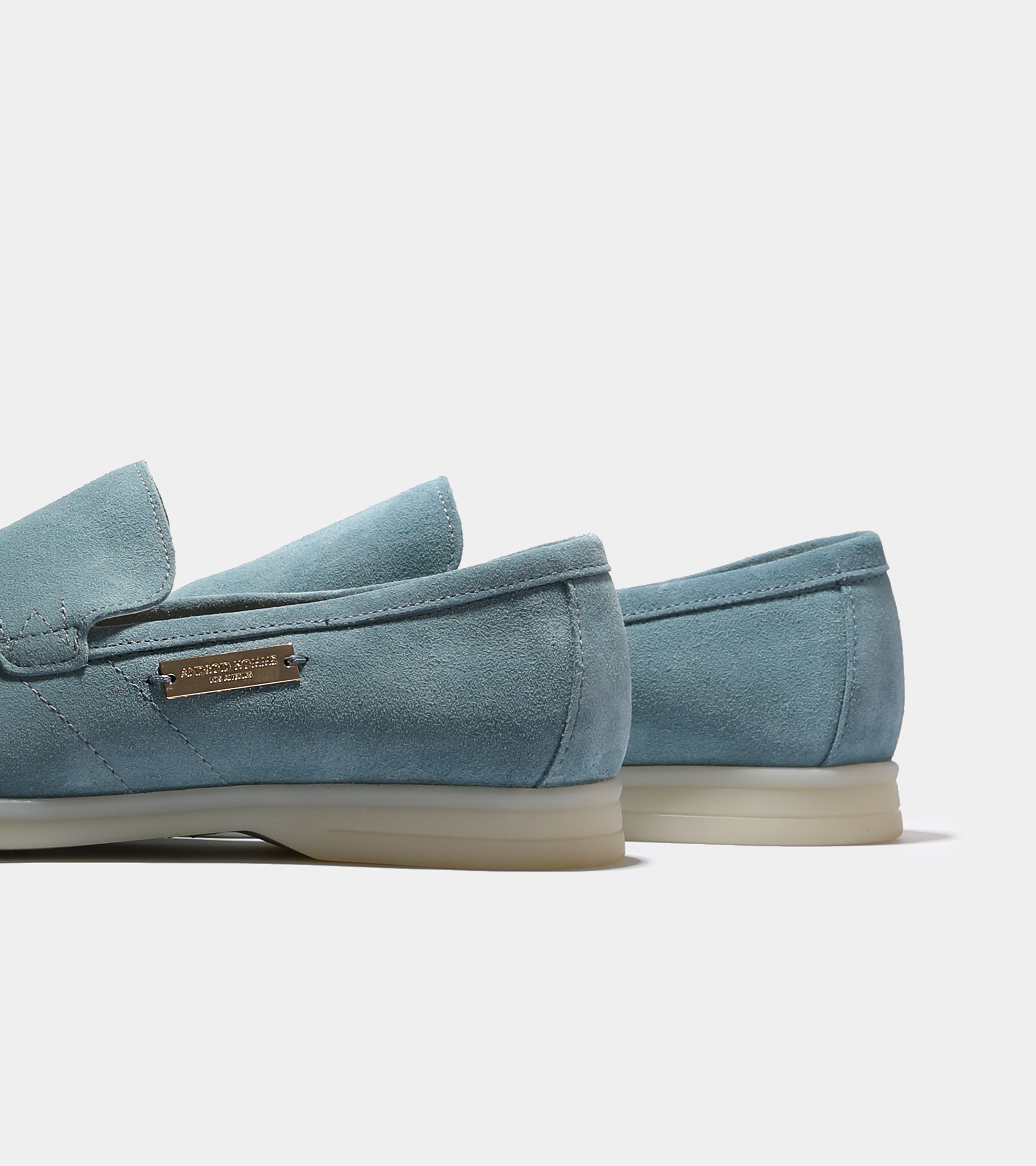 Comporta Loafer | Dusty Blue  Suede AHP244-43