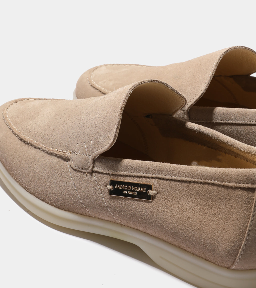 Comporta Loafer | Beige  Suede AHP244-48