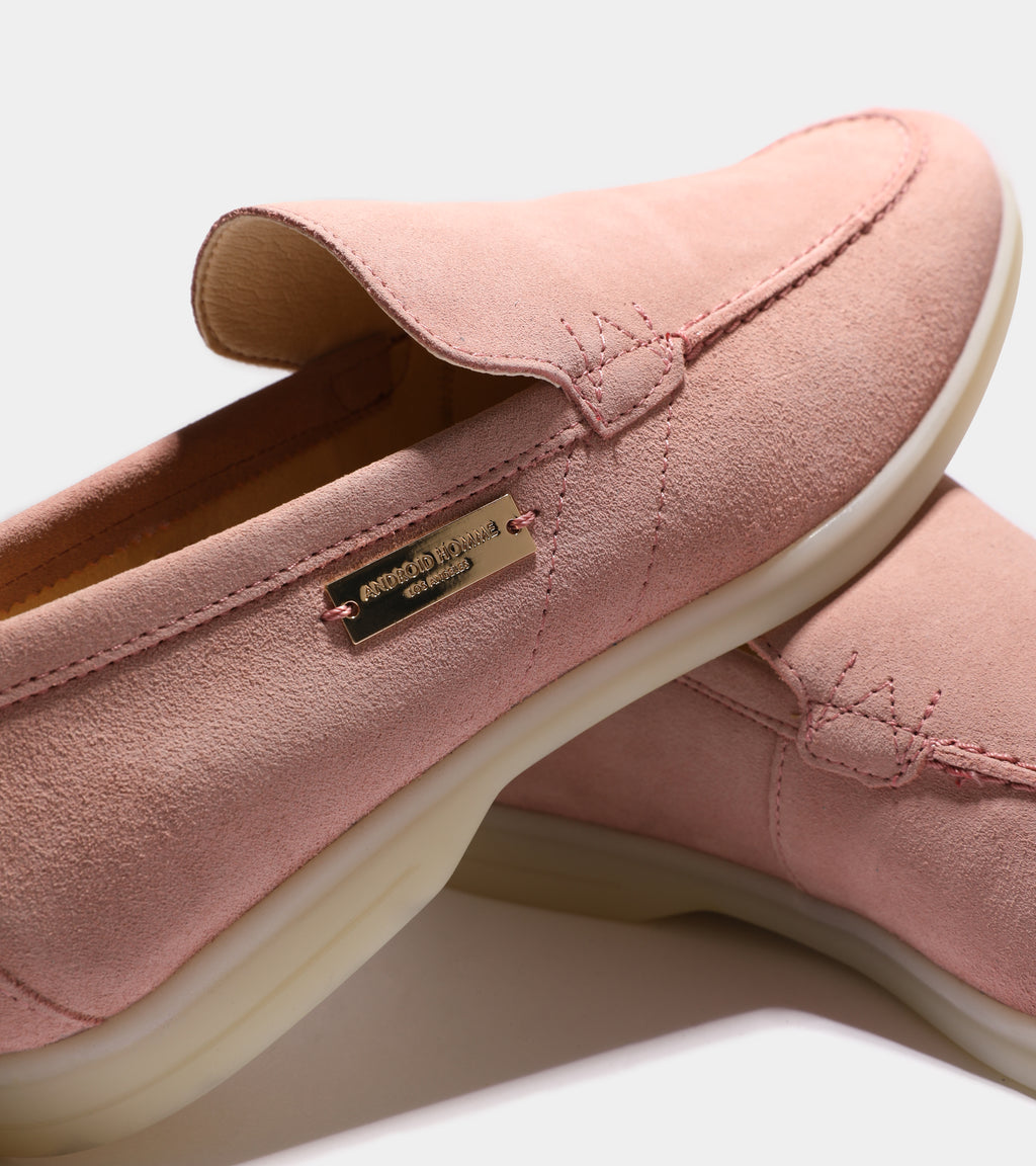 Comporta Loafer | Dusty Pink  Suede AHP244-50