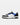 Leather Low Top Shoes Forum Court Black White Blue