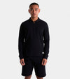 Long Sleeve Zip Polo