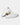 Low Top Trainers Zuma Python White Taupe