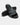 Luxury Designer Slide Laguna Beach Zigzag Black