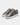 Luxury High End Leather Sneakers Sorrento Grey and Gold