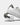 Mens Designer Leather Shoes Zuma Python White Taupe