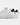Mens Designer Leather Trainers Zuma Hardware White Navy