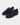Mens Suede Shoes Venice Caiman Croc Navy