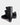 Mens Suede Trainers Zuma Caiman Croc Black