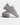 Mens Suede Trainers Zuma Caiman Croc Grey