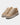 Suede Trainers Zuma Caiman Croc Beige