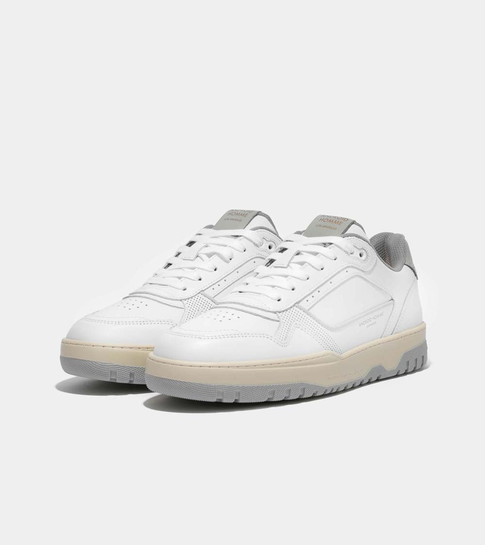Forum Court | White Leather Grey AHP224-72