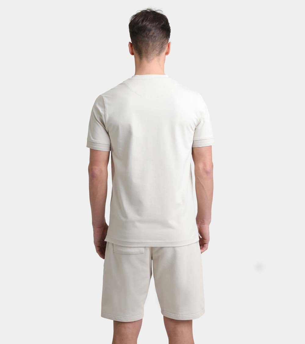 Toggle Pocket T-Shirt | Sand AHTA231-17