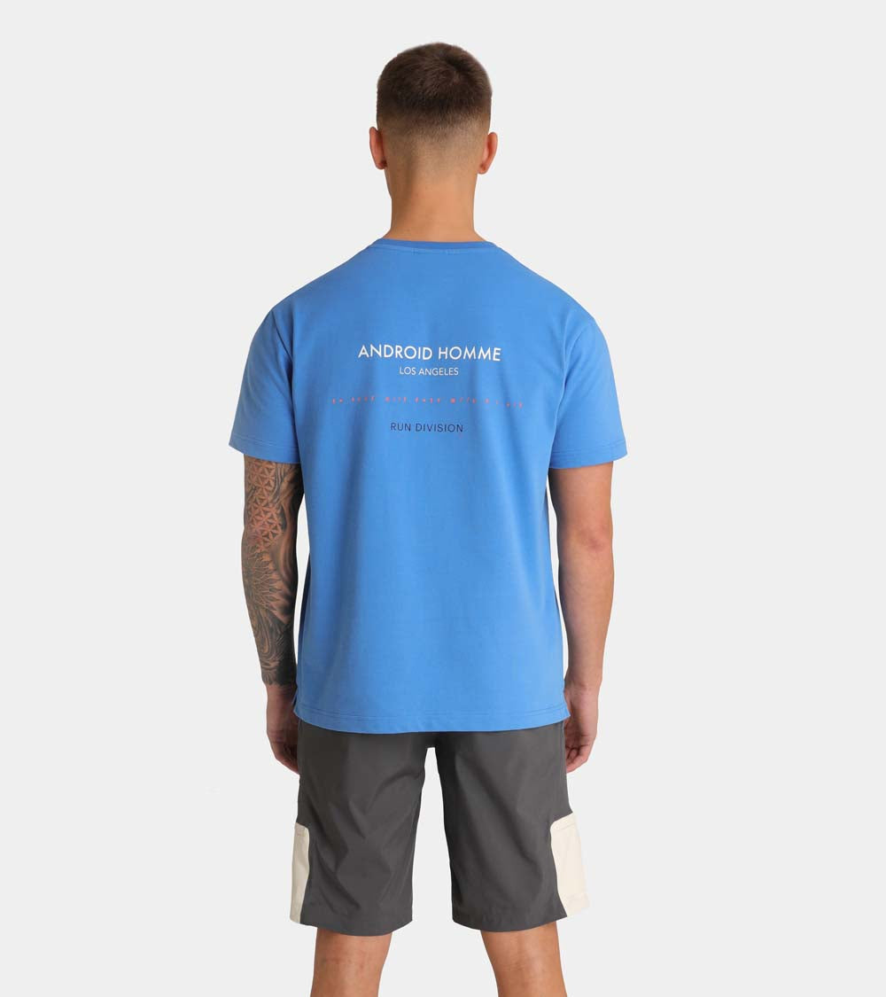 Run Division T-Shirt | Blue AHTA231-27