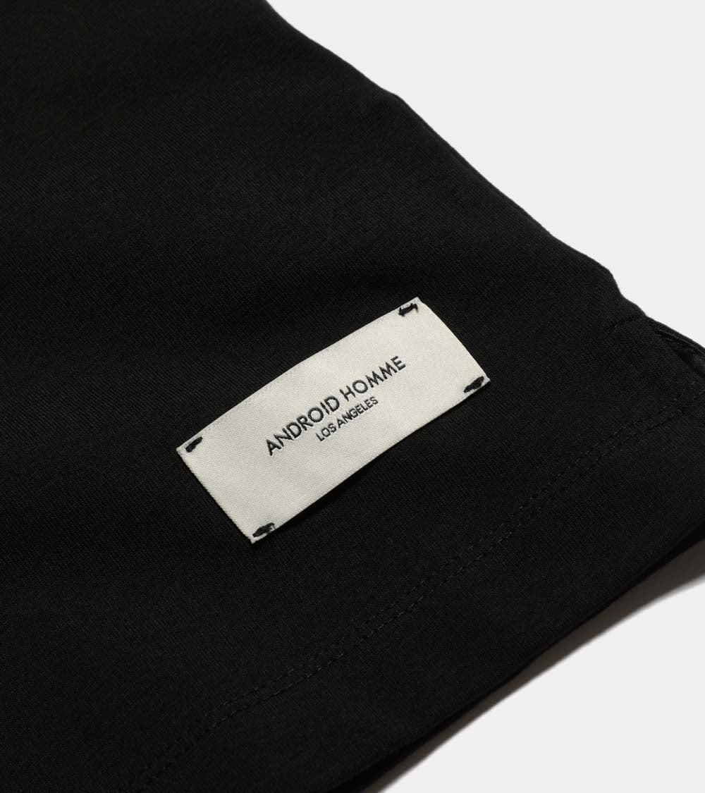 Zip Pocket T-Shirt | Black AHTA231-08
